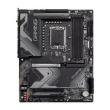 GIGABYTE Z790 Gaming X AX Placa Base - Compatible con procesadores Intel Core 14th CPUs, 16+1+2 Phases Digital VRM, up to 7600MHz DDR5 (OC), 4xPCIe 4.0 M.2, Wi-Fi 6E, 2.5GbE LAN, USB 3.2 Gen 2x2