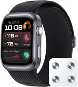 HUAWEI Watch D2 Black + Scale 3, Pantalla AMOLED de 1,82, Monitorización en Tiempo Real de la Presión Arterial, ECG, Monitorización Exhaustiva del Sueño, SpO2, Asistencia Sanitaria Familiar