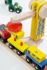 Melissa & Doug - Juego de Tren de Madera (10701)