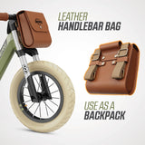 Berg Biky Retro Bicicleta sin Pedales 2 años, Juguetes Infantiles, Ligera, Sillín de Altura Ajustable, hasta 25kg, Verde