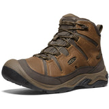KEEN Circadia Mid Waterproof, Botas para Senderismo Hombre, Bison/Brindle, 42 EU