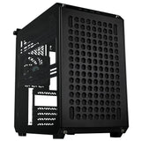 Cooler Master Qube 500 Flatpack – Caja PC ATX Media Torre, Totalmente Modular, 1 Ventilador SF 120mm Negro Preinstalado, Montaje GPU Vertical, Admite Placa Base EATX y Radiadores Duales 280mm, Negro