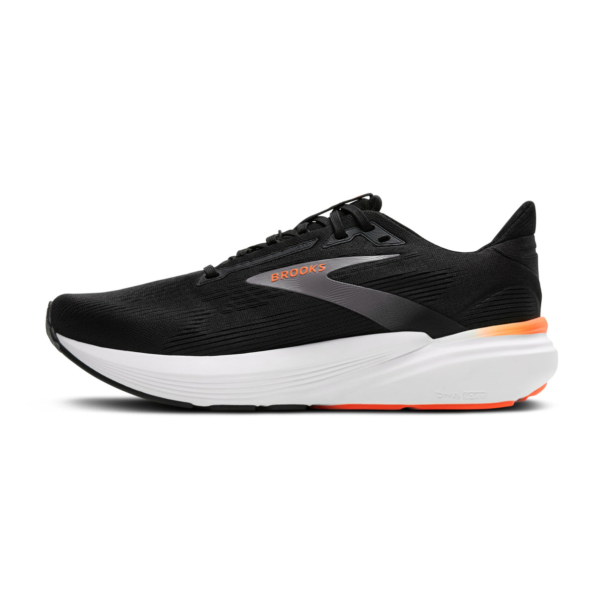 Brooks Revel 8, Zapatillas Deportivas Hombre, Black Excalibur Orange, 45 EU