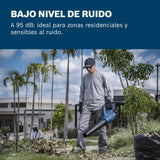 Bosch Professional 18V System soplador a batería BITURBO GBL 18V-750 (caudal de 780 m³/h, velocidad del aire de hasta 198 km/h, velocidad de giro variable, incl. boquilla, sin batería/cargador)