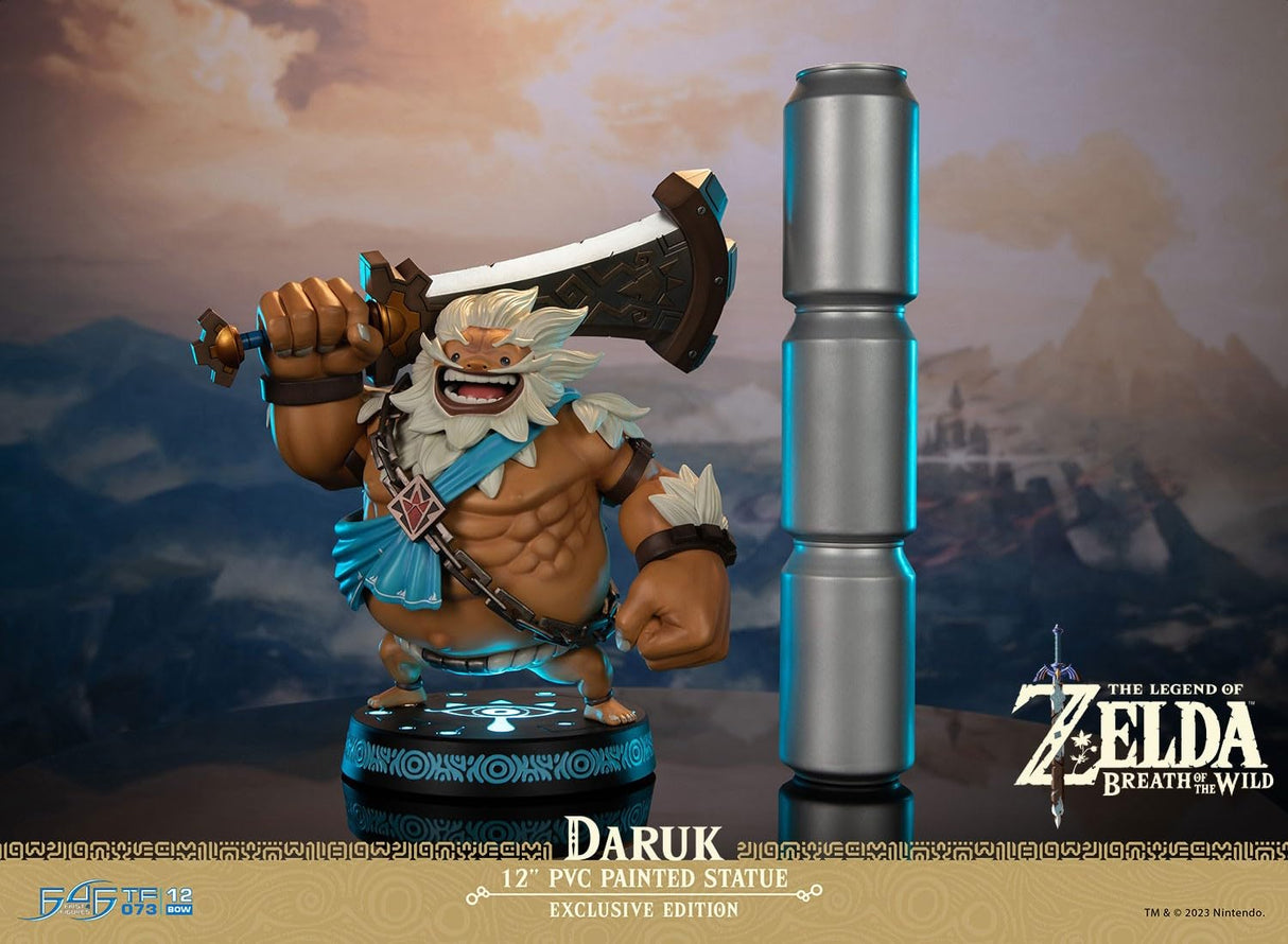 First 4 Figures - Figura de PVC de The Legend of Zelda: Breath of The Wild (Daruk) (coleccionistas), Nintendo