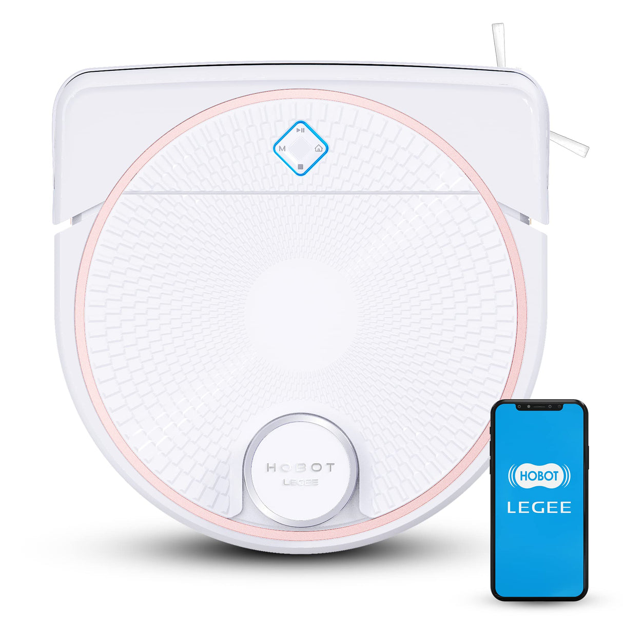 Smartbot HOBOT LEGEE-D7 Robot Vacuum Floor Scrubber Compatible with Carpets
