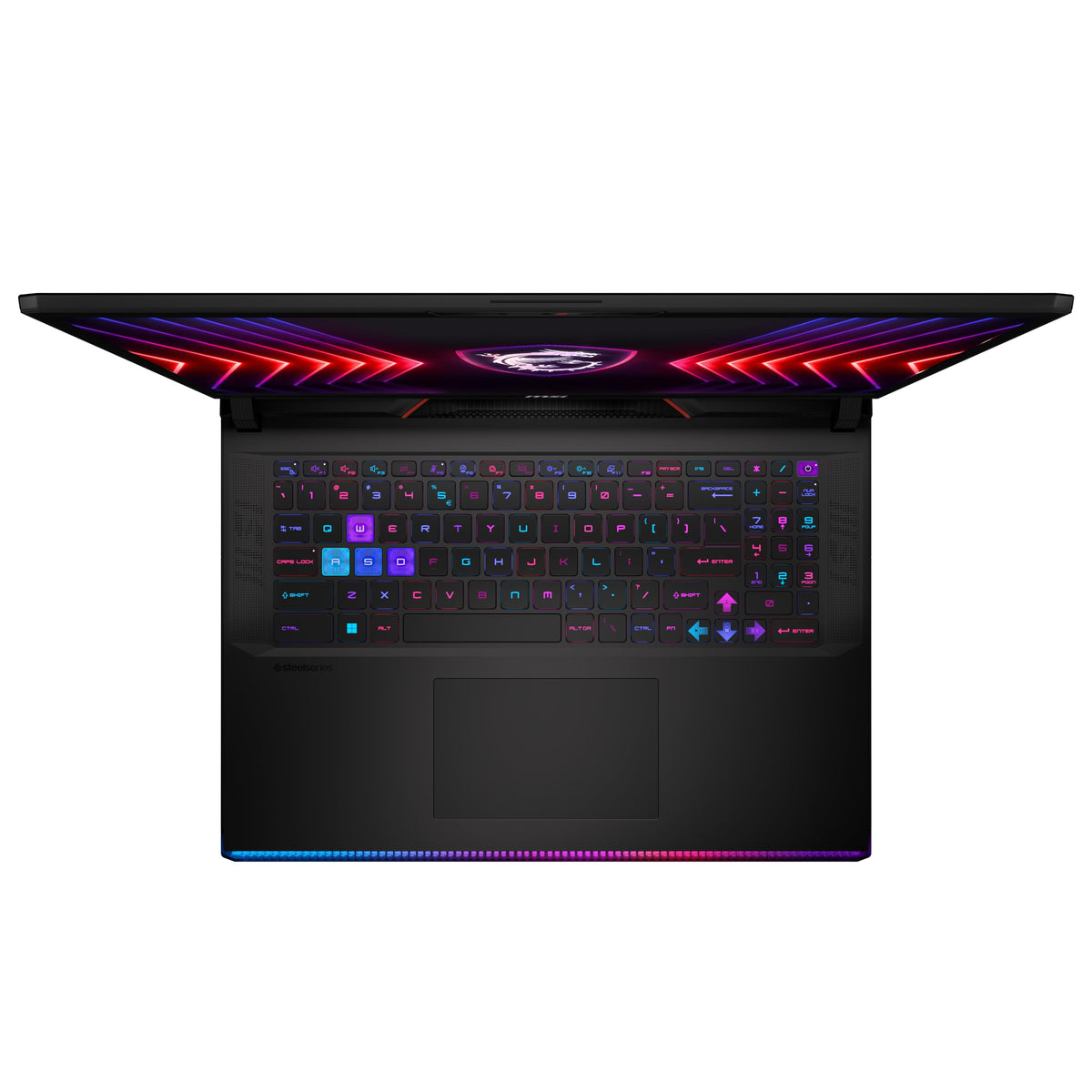 MSI Raider GE78 HX 14VGG-226XES Ordenador Portátil Gaming 17" 16:10 QHD+ 240Hz (Intel Core i9-14900HX, 32GB RAM, 1TB SSD, RTX 4070-8GB, Sin Sistema Operativo) Core Black, Teclado QWERTY Español