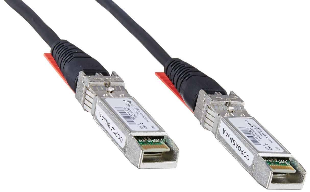 Cisco SFP-H10GB-ACU10M= - Cable de Red (SFP+, SFP+, Macho/Macho, Negro, Cloruro de polivinilo (PVC))
