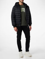 Pepe Jeans Chaqueta acolchada Billy para hombre, negro (negro), M
