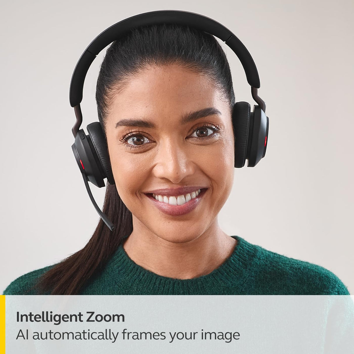 Jabra PanaCast 20 Cámara de videoconferencia 4K – Cámara Web Flexible de solución de vídeo Personal Plug & Play con tecnología IA 4K Ultra-HD, optimización Inteligente de Zoom y iluminación