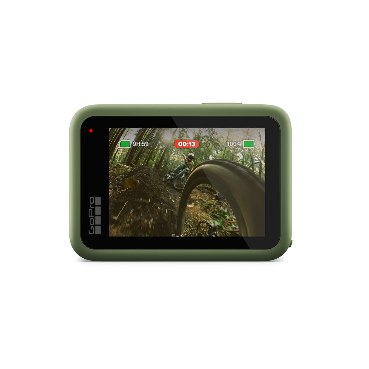 GoPro HERO13 Black en Verde Bosque - Cámara de acción Impermeable con Video 5.3K60, Fotos de 27MP y compatibilidad con Lentes de la Serie HB