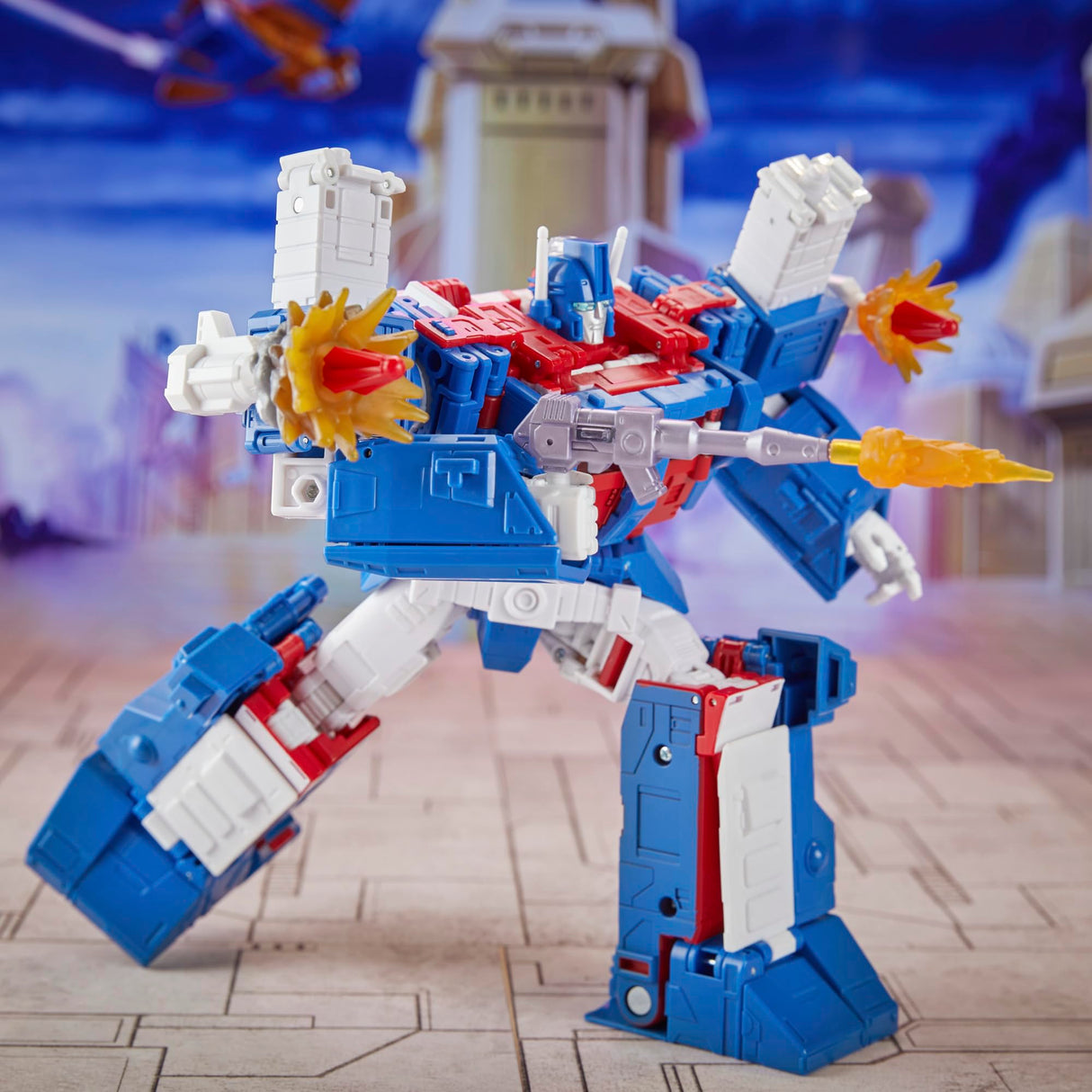 Transformers Toys Studio Series Commander Class 86-21 Ultra Magnus to Batalla por Cybertron (24 cm)