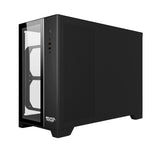 SaharaGaming (Panel de Metal Templado y Malla) (Solo Funda, Vidrio Templado) Compatible con E-ATX, ATX, Micro-ATX e ITX