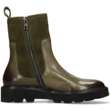Melvin & Hamilton Sally 149, Botas Cortas al Tobillo Mujer, Verde, 37 EU Estrecho