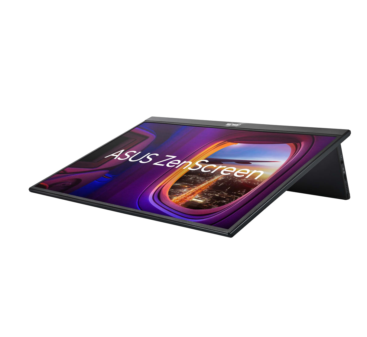 ASUS Monitor portátil ZenScreen MB16QHG 16" (IPS 16:10 WQXGA , frecuencia de actualización de 120 Hz, DisplayHDR 400, 100% DCI-P3, trípode, USB Type-C, HDMI, baja luz azul, certificado FSC Mix)
