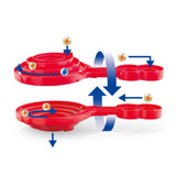 Súper Espiral de Hape | Paquete de Expansión para Circuito de Canicas Quadrilla con Pista de Xilófono, Giros y Espirales para Niños y Niñas a Partir de 4 años