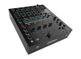 Reloop RMX-95 | Clubmixer de 4+1 canales para DJs con interfaz de alta calidad de 24 bits, unidad FX, filtros de sonido, modo EQ Neural Mix™ y hub USB activo