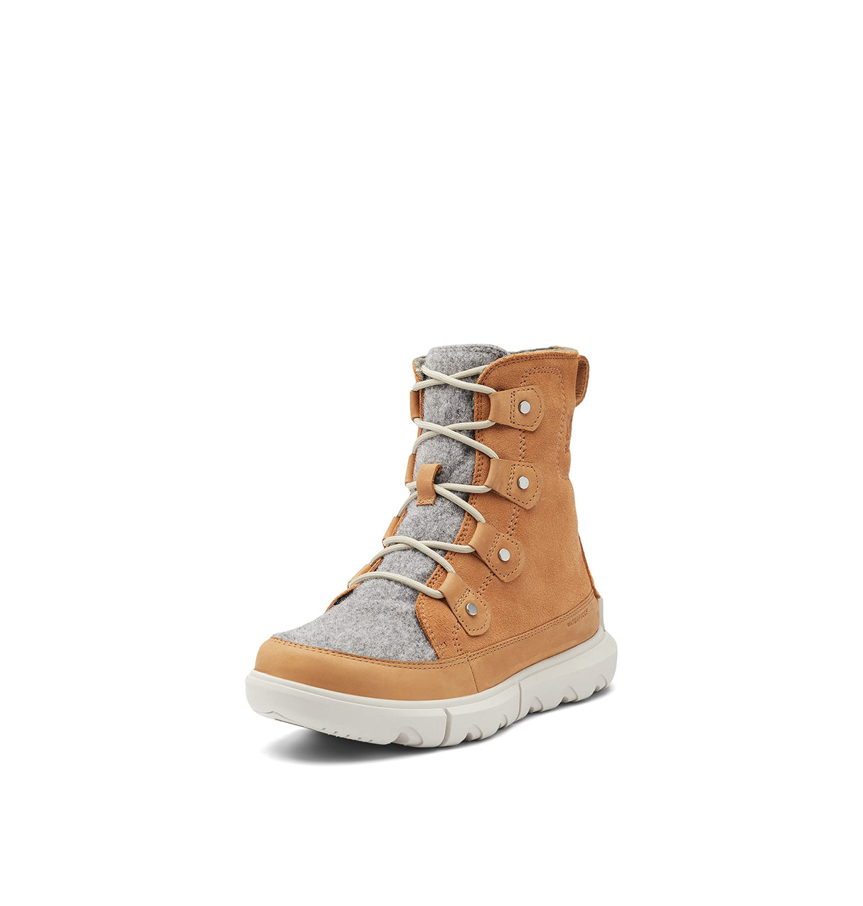 Sorel Explorer Joan WP, Botas de invierno impermeables, Mujer, Tawny Buff Moonstone Explorer 2 Joan Felt, 37 EU