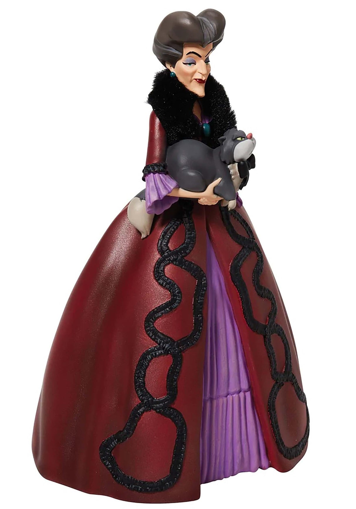 Disney Showcase Enesco Cenicienta Rococó Lady Tremaine 9.5 Estatua