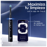 Oral-B iO 6 Cepillos de Dientes Eléctricos con 1 Mango Recargable, Duo Pack, + 1 Cabezal de Recambio, Diseñado Por Braun - Negro y Rosa