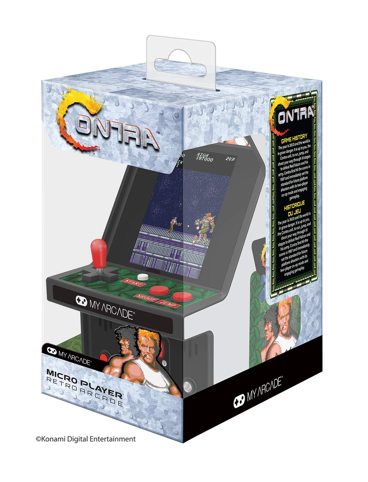 My Arcade Micro Jugador contra Mini Cabina Retro