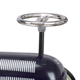 Vilac - Portabebés - Mi coche de carreras vintage de metal negro - Desarrolla las habilidades motoras de tu hijo - Vehículo metálico - Vehículo infantil - A partir de 18 meses - 1121, azul