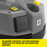 Kärcher Aspirador en seco y húmedo NT 22/1 Ap Te L, máx. 1300 W, depósito: 22 l, Tubo Flexible de aspiración: 1,9 m, Boquilla barredora de Suelos (300 mm), Boquilla para Ranuras, Toma del Equipo