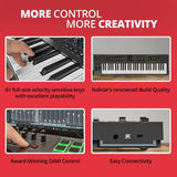 Nektar Impact LX61+ - teclado controlador MIDI USB con integración DAW