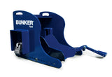 Bunker BP68M Antirrobo Moto Parking Máxima Seguridad, Armazón Blindado con Anclaje al Suelo Garage, Calzo de Rueda Ajustable, Candado Acero