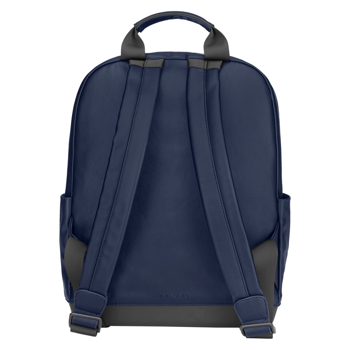 Moleskine Mochila de Cuero Colección Classic, Mochila para PC compatible con Tablet, Laptop iPad hasta 15", Dimensiones 32 x 42 x 11 cm, Azul Zafiro