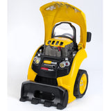 Theo Klein 3206 Motor de camión CAT, Bloque de motor con funciones de reparación instructivas, Faros y bocina a pilas, Dimensiones: 44 cm x 40 cm x 52 cm, Juguetes para niños a partir de 3 años