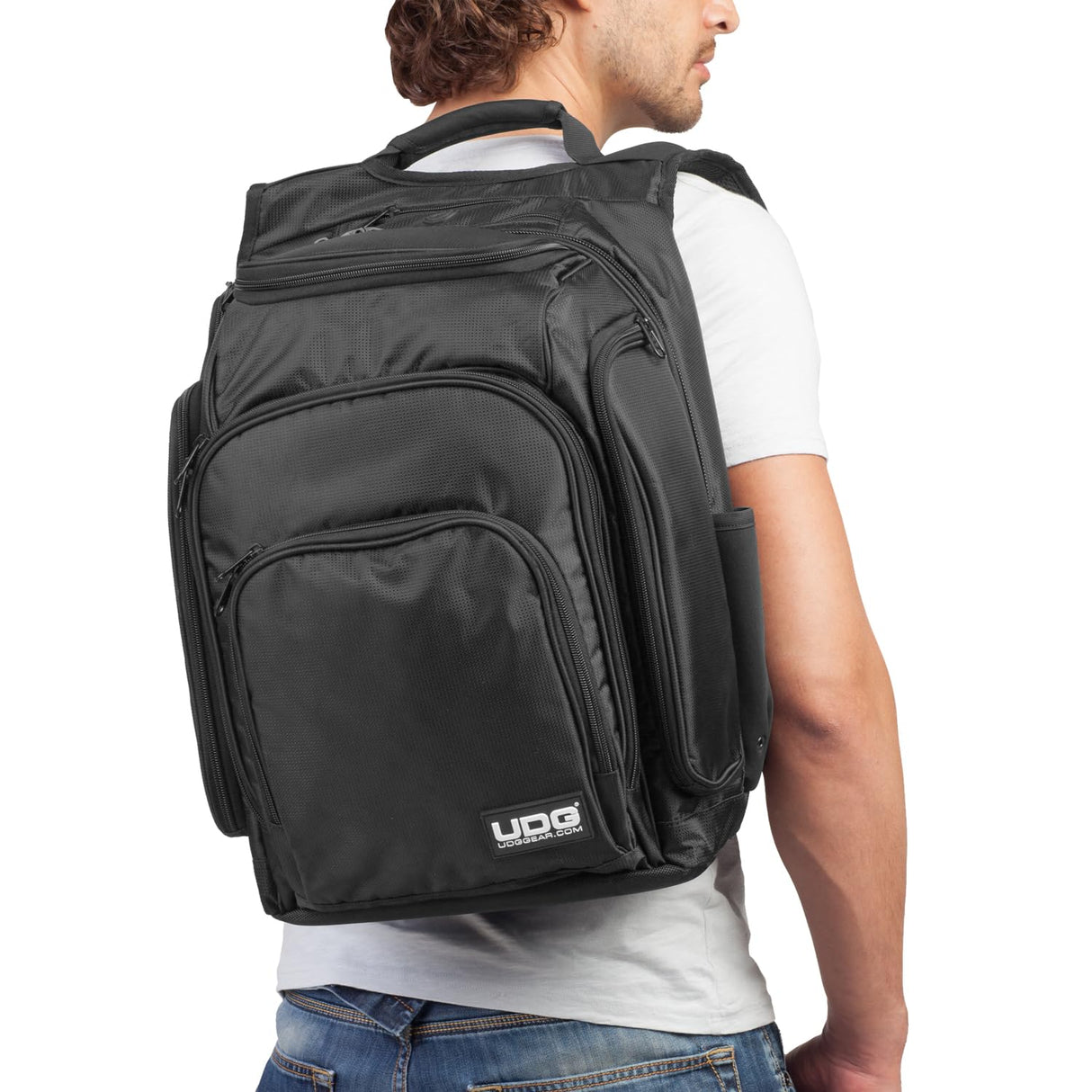 UDG U9101BL/OR Ultimate Digi - Mochila para dj, color negro y naranja