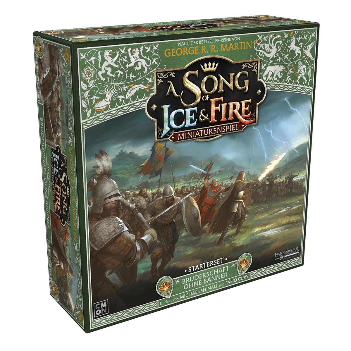 CMON, A Song of Ice & Fire – Juego de iniciación de fraternidad sin Pancarta para 2 Jugadores, a Partir de 14 años, 45-60 Minutos, alemán