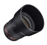 Samyang SY85M-E 85mm F1.4 Lente asférica de Alta Velocidad para cámaras Sony E-Mount