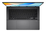 ASUS Vivobook S 14 S3407CA-LY040W Copilot+ PC - Ordenador Portátil 14" WUXGA (Intel Core Ultra 7 255H, 16GB RAM, 1TB SSD, ARC 140T, Windows 11 Home) Gris Mate - Teclado QWERTY español