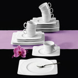 Seltmann Servicio de café, Porcelana, Blanco