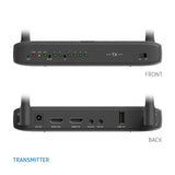 PureLink® Wireless-HDMI Set, transmisión HDMI inalámbrica, Full HD, 1080p, transmisión sin comprimir a una Distancia de hasta 150 Metros, Conjunto de transmisor y Receptor, Negro