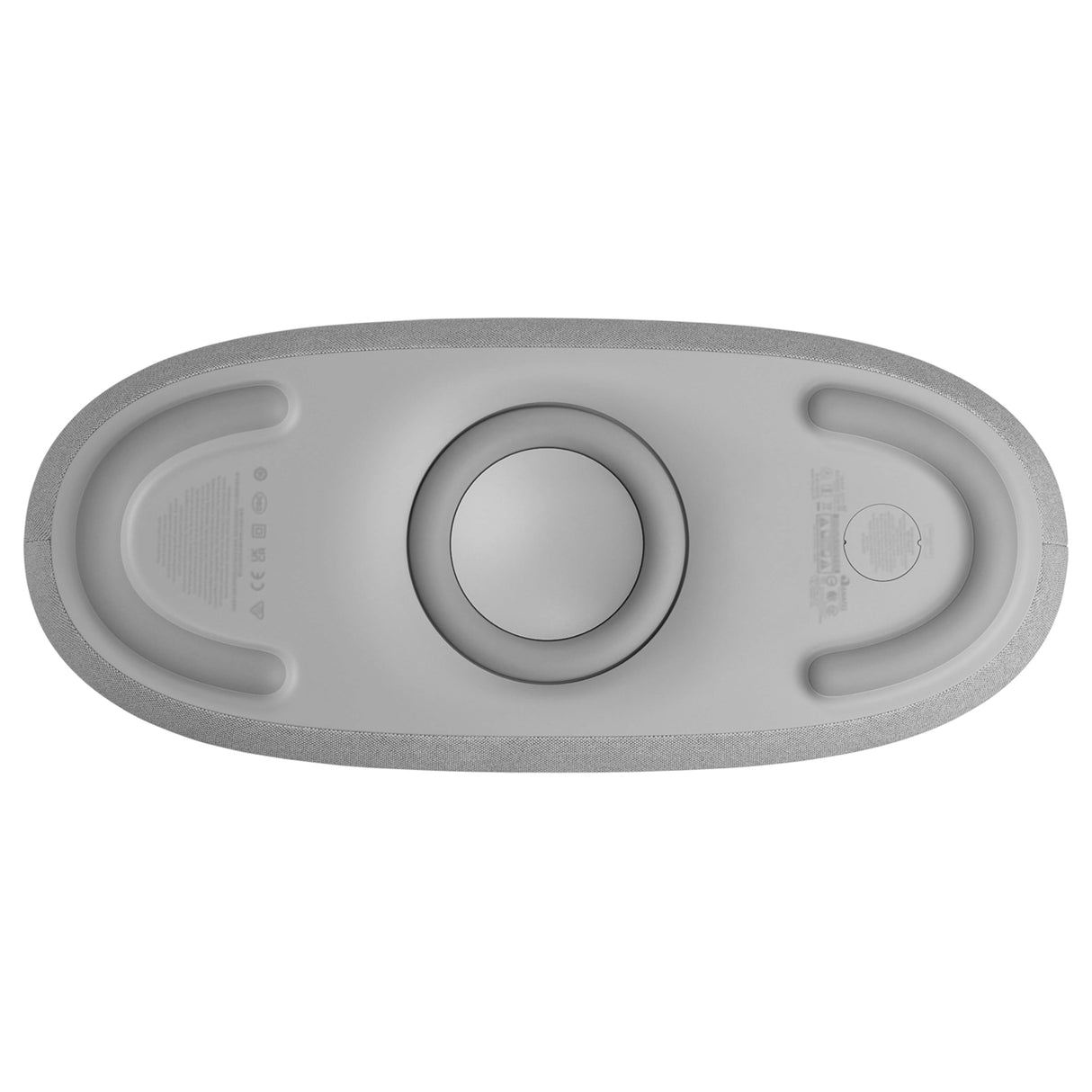 Harman Kardon Go Plus Play 3 Altavoz portátil, con Sonido estéreo, diseño Elegante, tecnología Bluetooth, Controles táctiles intuitivos y duración de batería de hasta 8 hrs, Gris, Enchufe EU (Tipo C)