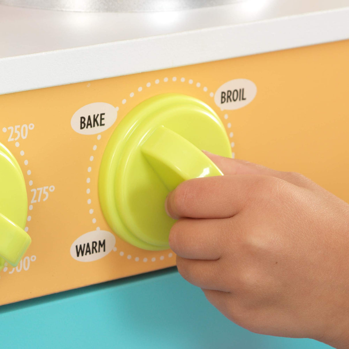 KidKraft Cocina de Juguete de Madera Deluxe Big and Bright para niños, con Accesorios incluidos, teléfono de Juguete y Set Utensilios de cocinita Infantil, Juguetes niños 3+ años (53100)