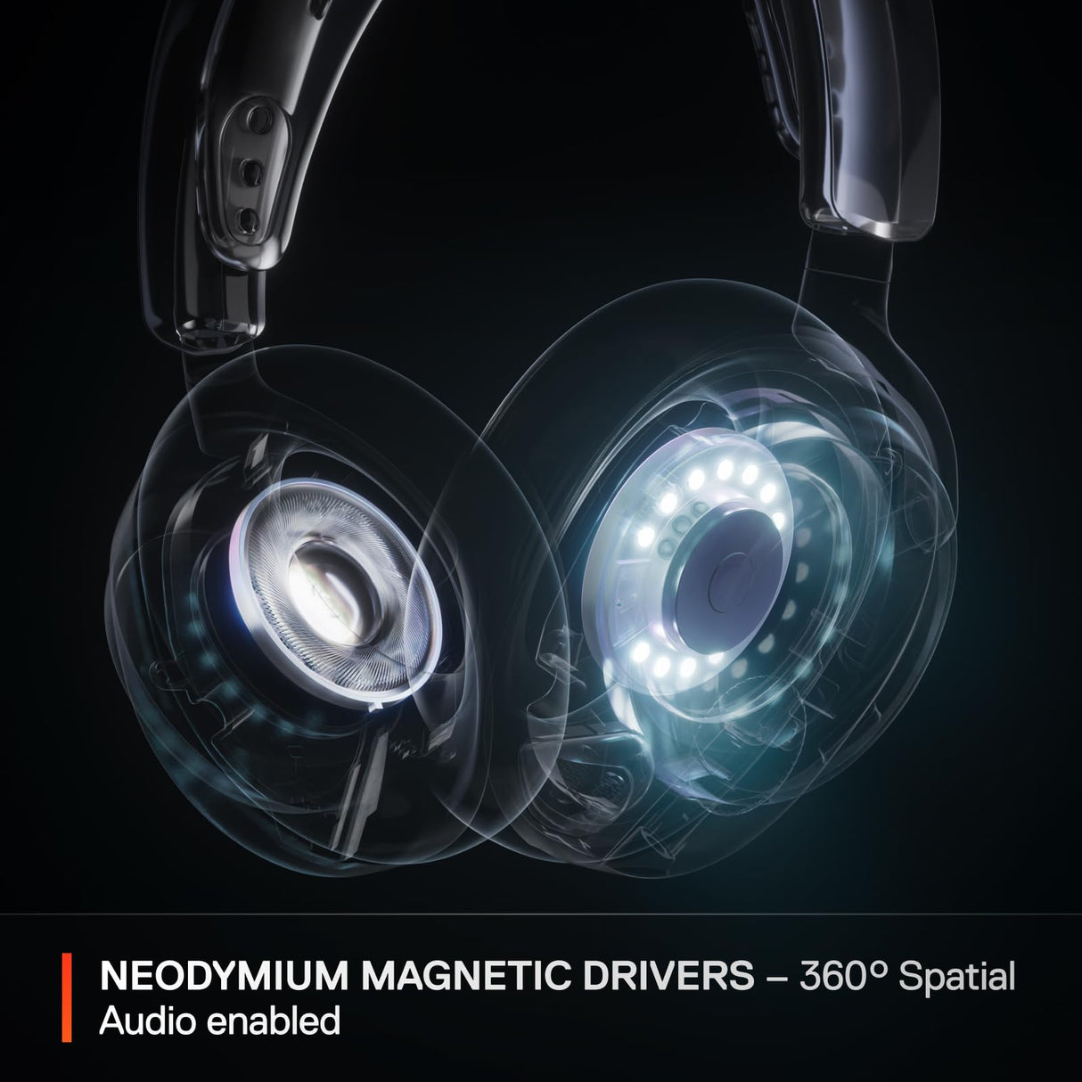 SteelSeries Arctis Nova Pro Wireless - Cascos Gaming Inalámbricos Multisistema - Controladores magnéticos de neodimio - Cancelación de Ruido - Infinity Power System - PC, PS5, PS4, Switch 2, Móvil