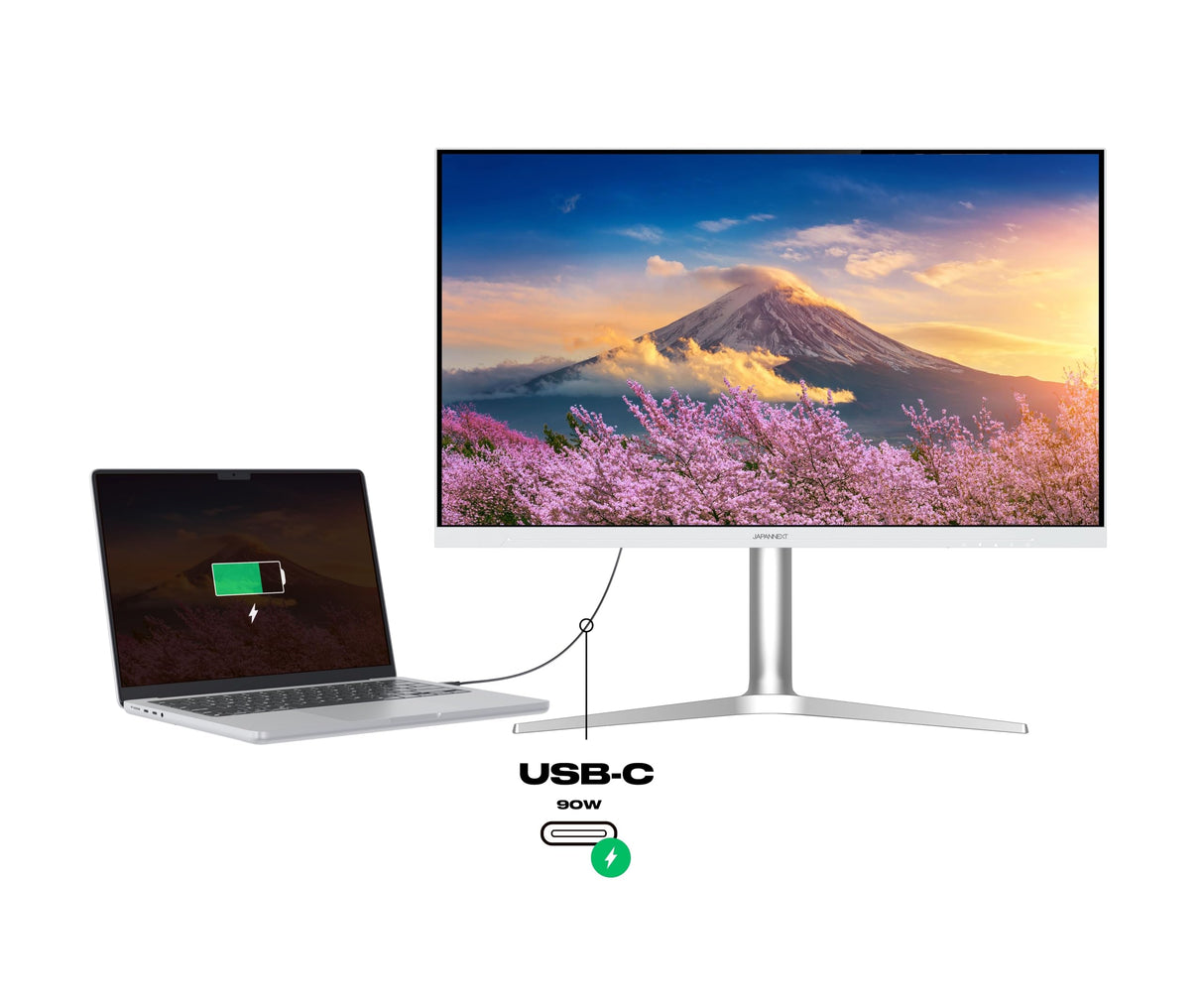 JapanNext Monitor 32" IPS 6K (6016x3384) Blanco