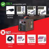 Lotos LTP5000D 50 Amp Non-Touch Pilot Arc Plasma Cutter, Dual Voltage 110V/220V, 1/2 Inch Clean Cut by Lotos Technology
