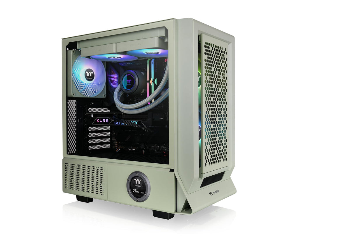 Thermaltake Ceres 350 MX | Mid Tower Chassis | Hidden Connector | Matcha Green