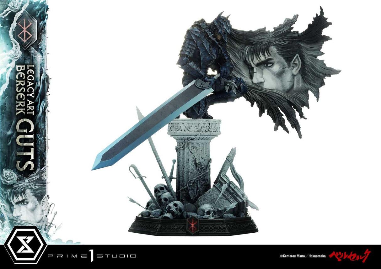 Berserk Legacy Art Kentaro Miura Statue statuette 1/6 Guts 45 cm