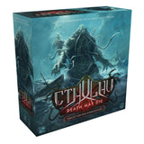 CMON, Cthulhu: Death May Die – Miedo a lo Desconocido, Juego básico, Juego de Expertos, Dungeon Crawler, 1-5 Jugadores, a Partir de 12 años, 90-120 Minutos, alemán, Negro