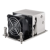 XE02-SP3 SilverStone Technology 2U - Enfriador de CPU para Servidor/estación de Trabajo de Factor de Forma pequeño para zócalos AMD SP3/TR4