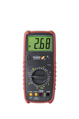 Paquete Testboy AZUBI con TB 313, TB 40 Simple y TV Schuki 3 A (protección automática del rango de medición, señalización LED, pantalla óptica con 10 LED) rojo/negro