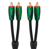 AudioQuest 5m Evergreen RCA cable de audio 2 x RCA Negro - Cables de audio (2 x RCA, 2 x RCA, Cobre, 5 m, Negro)