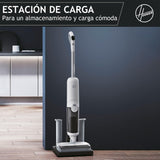 Hoover HW5 Wet and Dry – Aspirador en seco y húmedo, sin Cable, función de fregado, Motor de Alta Potencia, Sistema de Doble Rodillo, 3 Modos, autolimpieza, Aspirador/fregona 2 en 1, 230 W [HW500]