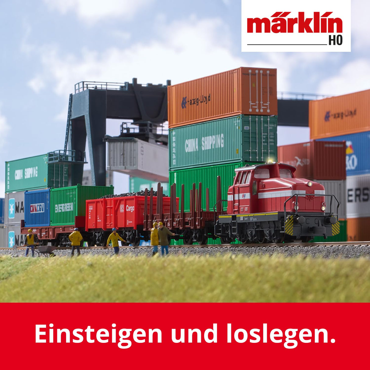 Märklin 29065 Kit de Inicio Digital H0 Modo de maniobra Moderna con DHG 500"